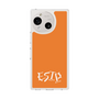 Slim Protection Case［ Original - ESTP Entrepreneur - Alphabet - Orange ］