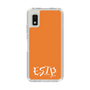 Slim Protection Case［ Original - ESTP Entrepreneur - Alphabet - Orange ］