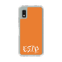 Slim Protection Case［ Original - ESTP Entrepreneur - Alphabet - Orange ］