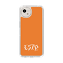Slim Protection Case［ Original - ESTP Entrepreneur - Alphabet - Orange ］