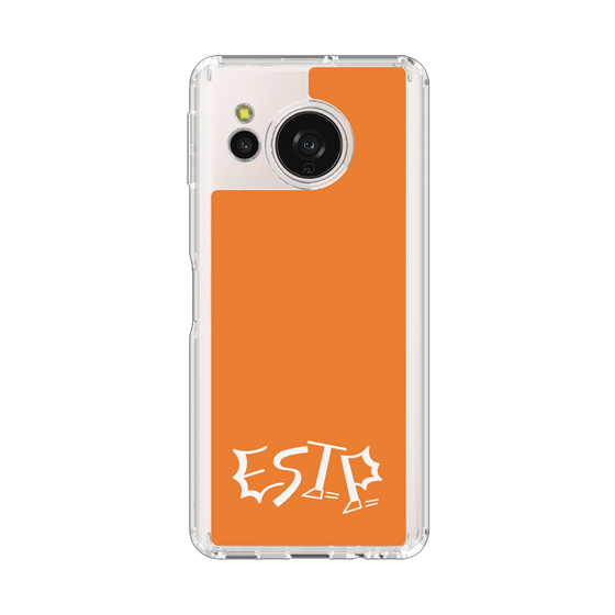 Slim Protection Case［ Original - ESTP Entrepreneur - Alphabet - Orange ］