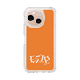 Slim Protection Case［ Original - ESTP Entrepreneur - Alphabet - Orange ］