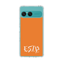 Slim Protection Case［ Original - ESTP Entrepreneur - Alphabet - Orange ］