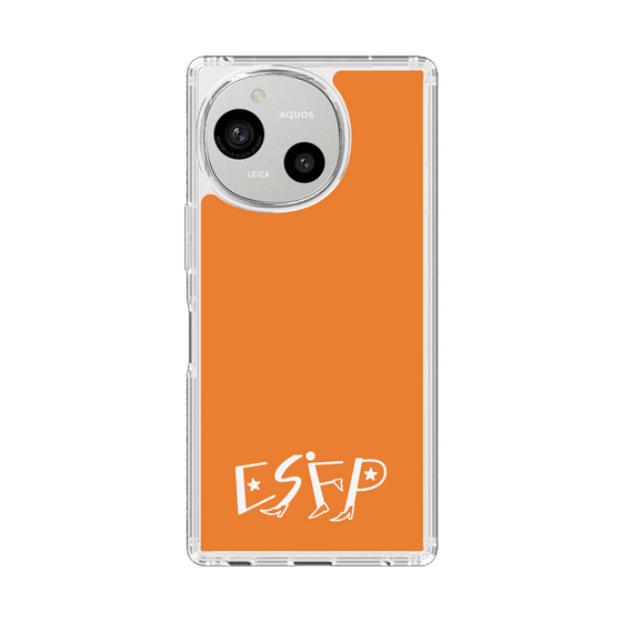 Slim Protection Case［ Original - ESFP Entertainer - Alphabet - Orange ］