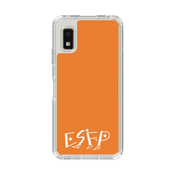 Slim Protection Case［ Original - ESFP Entertainer - Alphabet - Orange ］