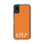 Slim Protection Case［ Original - ESFP Entertainer - Alphabet - Orange ］
