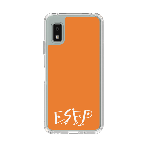 Slim Protection Case［ Original - ESFP Entertainer - Alphabet - Orange ］
