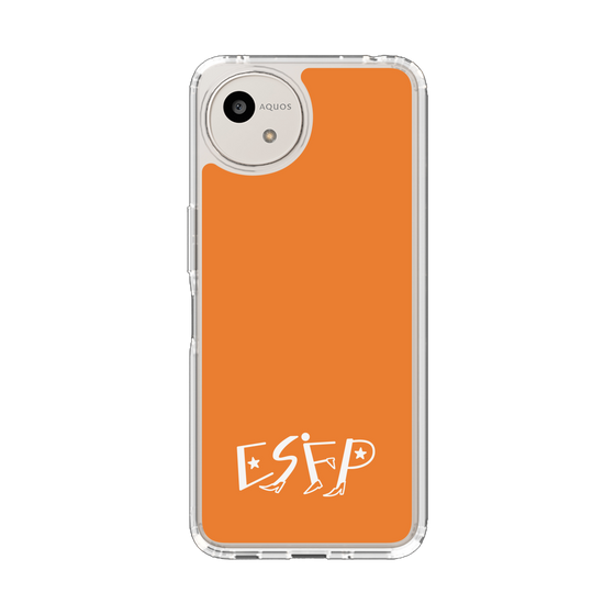 Slim Protection Case［ Original - ESFP Entertainer - Alphabet - Orange ］