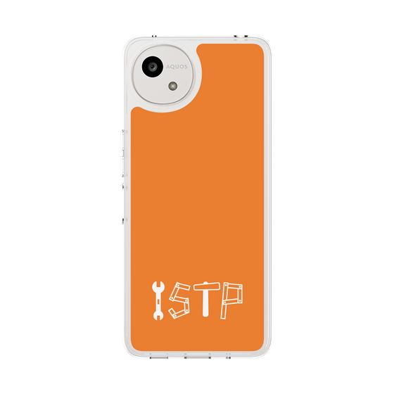 Slim Protection Case［ Original - ISTP Virtuoso - Alphabet - Orange ］