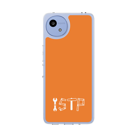 Slim Protection Case［ Original - ISTP Virtuoso - Alphabet - Orange ］