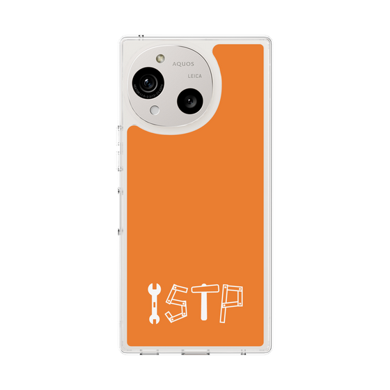 Slim Protection Case［ Original - ISTP Virtuoso - Alphabet - Orange ］