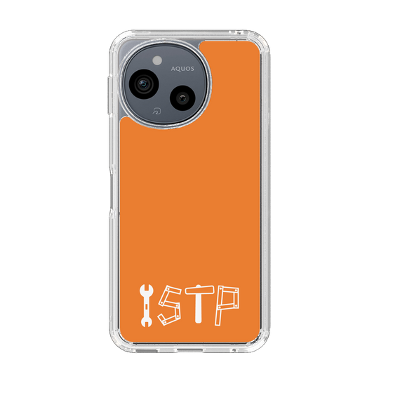 Slim Protection Case［ Original - ISTP Virtuoso - Alphabet - Orange ］