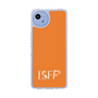 Slim Protection Case［ Original - ISFP Adventurer - Alphabet - Orange ］