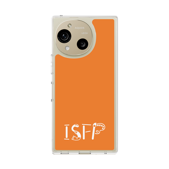 Slim Protection Case［ Original - ISFP Adventurer - Alphabet - Orange ］