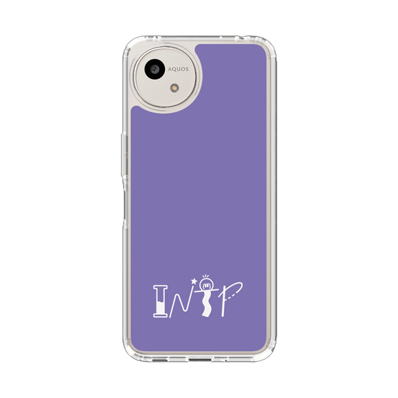 Slim Protection Case［ Original - INTP Logician - Alphabet - Purple ］