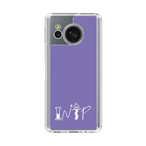 Slim Protection Case［ Original - INTP Logician - Alphabet - Purple ］