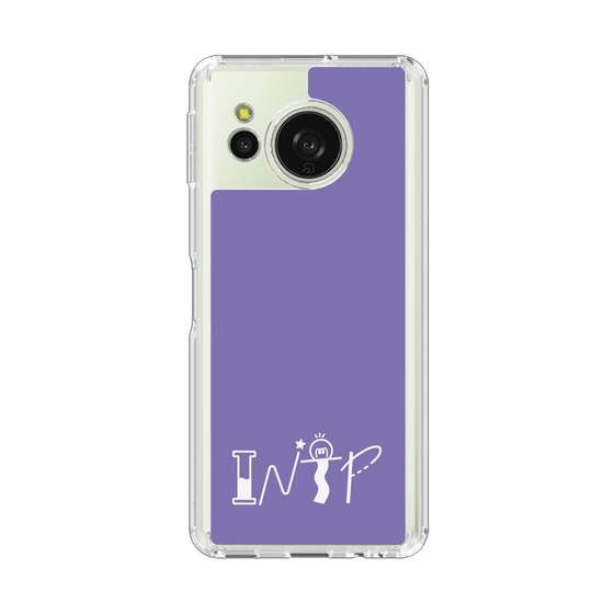 Slim Protection Case［ Original - INTP Logician - Alphabet - Purple ］