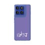 Slim Protection Case［ Original - ENTJ Commander - Alphabet - Purple ］