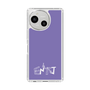 Slim Protection Case［ Original - ENTJ Commander - Alphabet - Purple ］