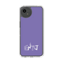 Slim Protection Case［ Original - ENTJ Commander - Alphabet - Purple ］