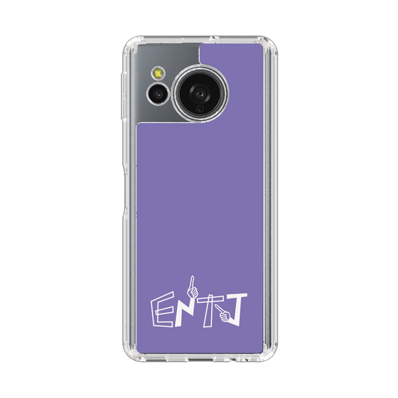 Slim Protection Case［ Original - ENTJ Commander - Alphabet - Purple ］