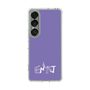 Slim Protection Case［ Original - ENTJ Commander - Alphabet - Purple ］