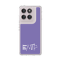 Slim Protection Case［ Original - ENTP Debater - Alphabet - Purple ］