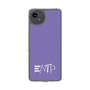 Slim Protection Case［ Original - ENTP Debater - Alphabet - Purple ］