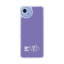 Slim Protection Case［ Original - ENTP Debater - Alphabet - Purple ］