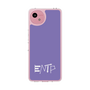 Slim Protection Case［ Original - ENTP Debater - Alphabet - Purple ］