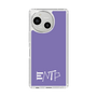 Slim Protection Case［ Original - ENTP Debater - Alphabet - Purple ］