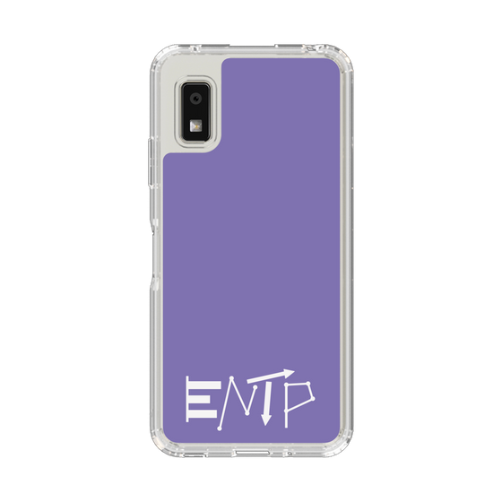 Slim Protection Case［ Original - ENTP Debater - Alphabet - Purple ］