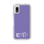 Slim Protection Case［ Original - ENTP Debater - Alphabet - Purple ］