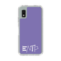 Slim Protection Case［ Original - ENTP Debater - Alphabet - Purple ］