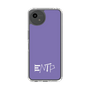 Slim Protection Case［ Original - ENTP Debater - Alphabet - Purple ］