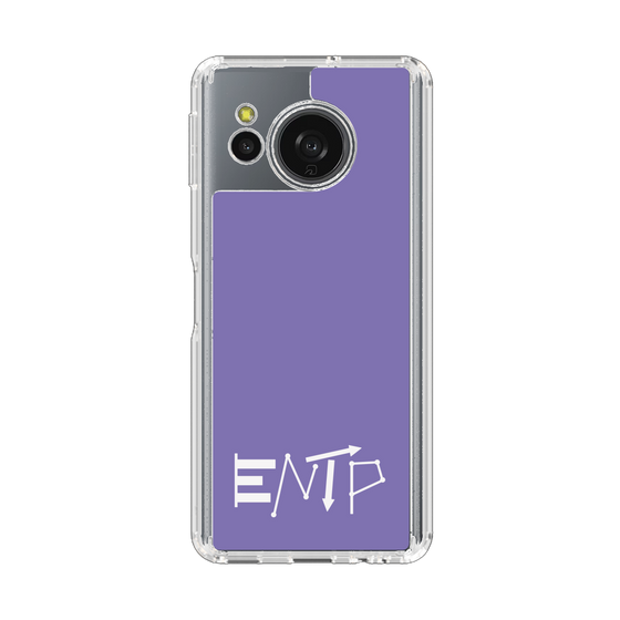 Slim Protection Case［ Original - ENTP Debater - Alphabet - Purple ］