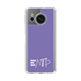 Slim Protection Case［ Original - ENTP Debater - Alphabet - Purple ］