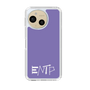 Slim Protection Case［ Original - ENTP Debater - Alphabet - Purple ］