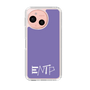 Slim Protection Case［ Original - ENTP Debater - Alphabet - Purple ］