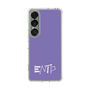 Slim Protection Case［ Original - ENTP Debater - Alphabet - Purple ］