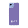 Slim Protection Case［ Original - INTJ Architect - Alphabet - Purple ］