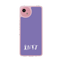 Slim Protection Case［ Original - INTJ Architect - Alphabet - Purple ］