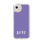 Slim Protection Case［ Original - INTJ Architect - Alphabet - Purple ］
