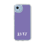 Slim Protection Case［ Original - INTJ Architect - Alphabet - Purple ］