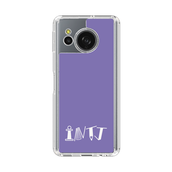 Slim Protection Case［ Original - INTJ Architect - Alphabet - Purple ］
