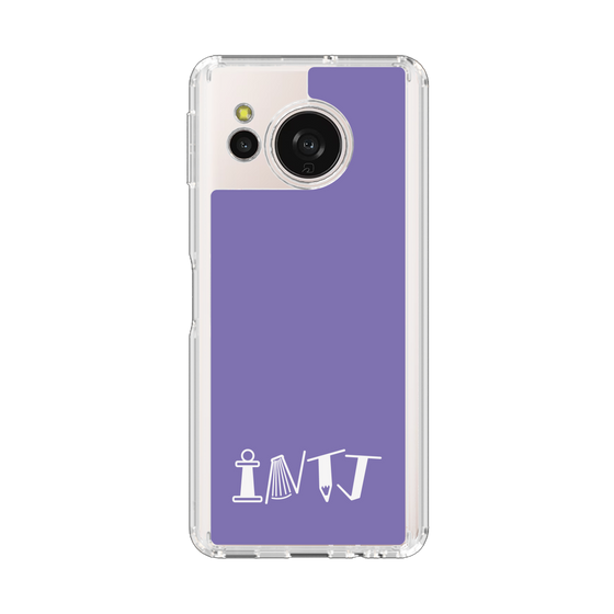 Slim Protection Case［ Original - INTJ Architect - Alphabet - Purple ］