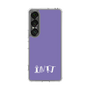 Slim Protection Case［ Original - INTJ Architect - Alphabet - Purple ］