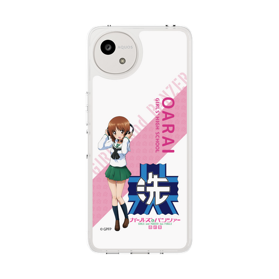 Slim Protection Case［ Girls und Panzer - Miho Nishizumi - Rounded Font ］
