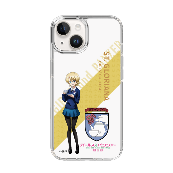 Slim Protection Case［ Girls und Panzer - Darjeeling - Rounded Font ］