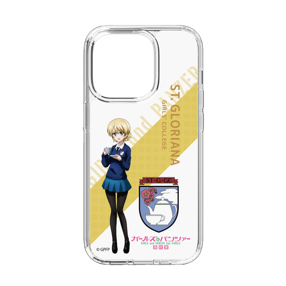 Slim Protection Case［ Girls und Panzer - Darjeeling - Rounded Font ］